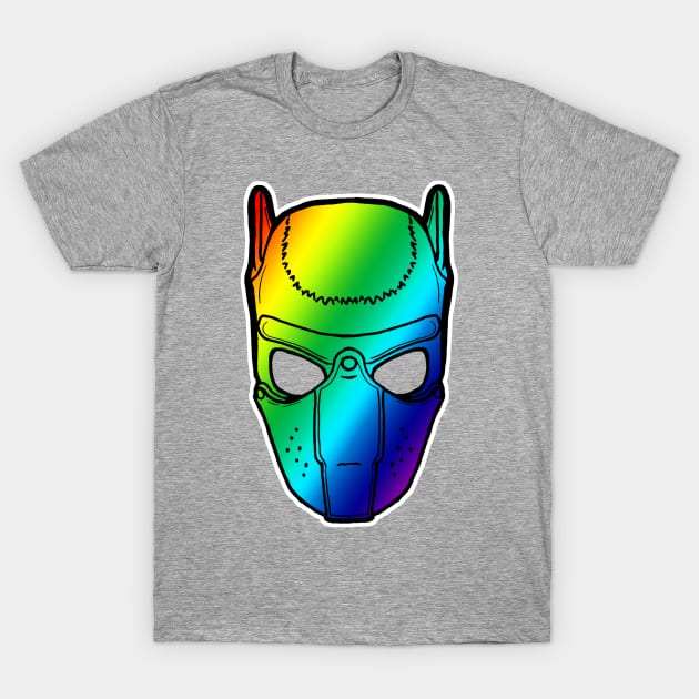 Pup Hood- Rainbow T-Shirt by Mietere